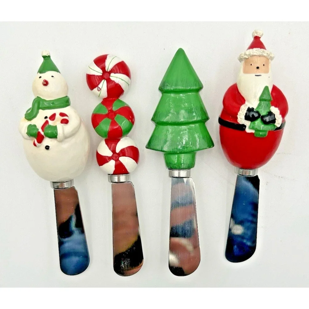 St. Nicholas Square Candy Greetings Collection Pedestal Cake Stand Christmas